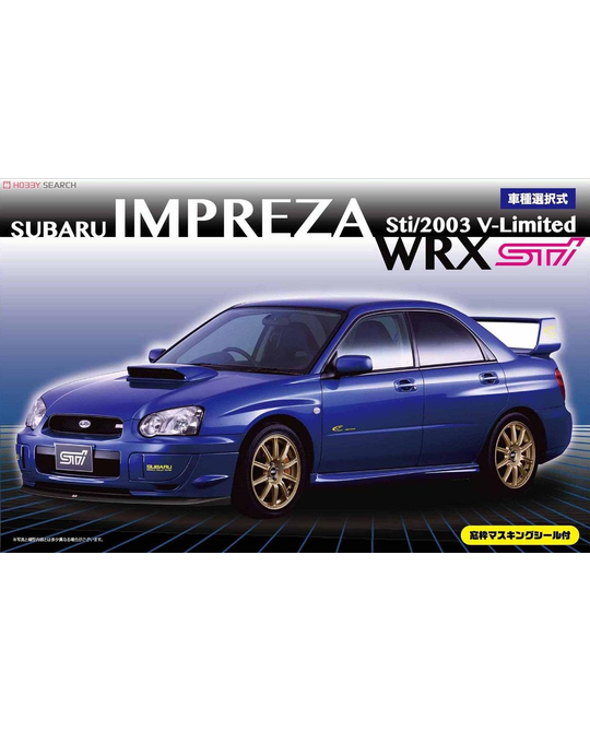 1/24 Subaru Impreza WRX STi/2003 V-Limited - 039404