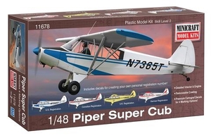 1/48 Piper Super Cub - 11678-model-kits-Hobbycorner