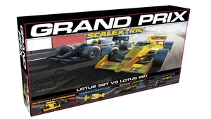 1980s Grand Prix Race Set - F1 Lotus Senna Set-slot-cars-Hobbycorner