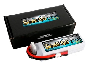 2200mAh, 14.8V 4S 30C Soaring - EC3-batteries-and-accessories-Hobbycorner