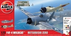 1/72 Grumman F4F-4 Wildcat & Mitsubishi Zero Dogfight Double - A50184