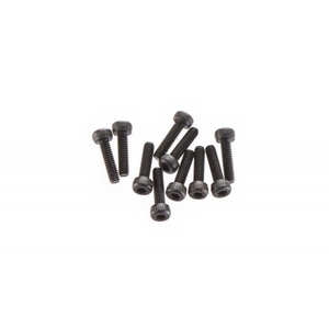 AX31066 Cap Head M2x8mm Black (10pc)-rc---cars-and-trucks-Hobbycorner