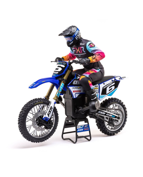 1/4 Promoto-MX Motorcycle RTR, Club MX Blue