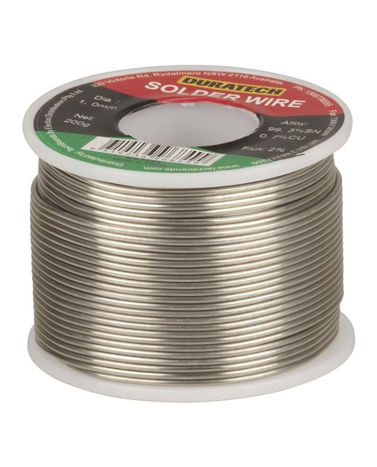 Lead Free Solder 1mm, 200g Roll