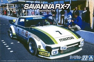 1/24 Mazda SA22C RX-7 Daytona 1979 - 6103-model-kits-Hobbycorner
