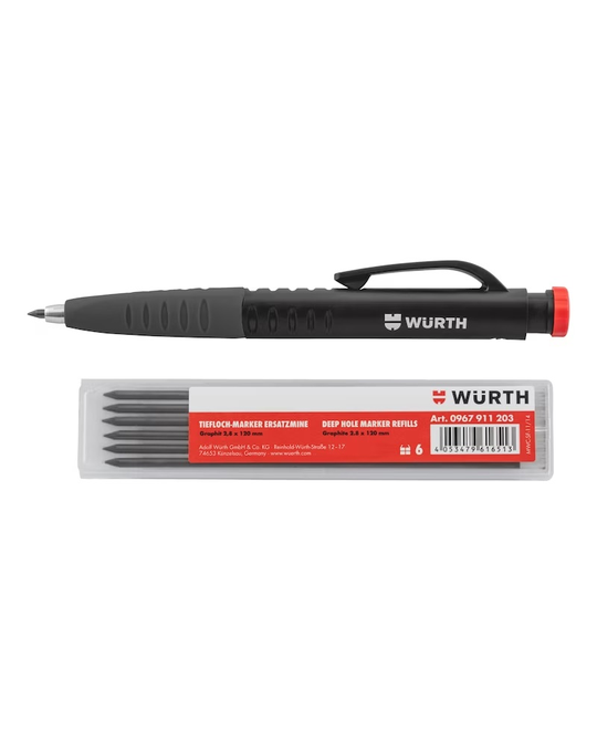 2-in-1 Mechanical Pencil and Deep-Hole Marker Set