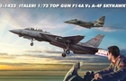 1/72 Top Gun F14A Vs A-4F Skyhawk - 1-1422