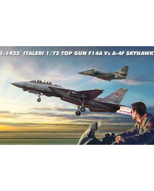 1/72 Top Gun F14A Vs A-4F Skyhawk - 1-1422
