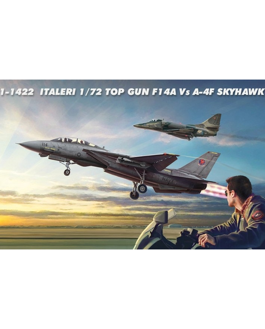 1/72 Top Gun F14A Vs A-4F Skyhawk - 1-1422