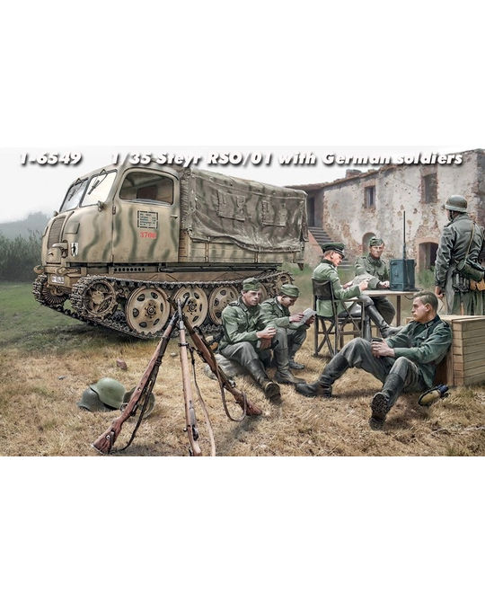 1/35 Steyr RSO/01 with German Soldiers - 1-6549