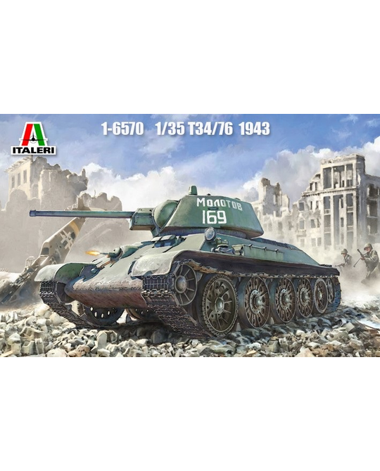 1/35 T34/76 Model 1943 - 1-6570