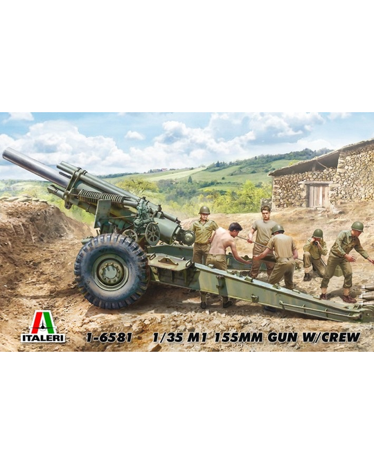 1/35 M1 155mm Gun w/Crew - 1-6581