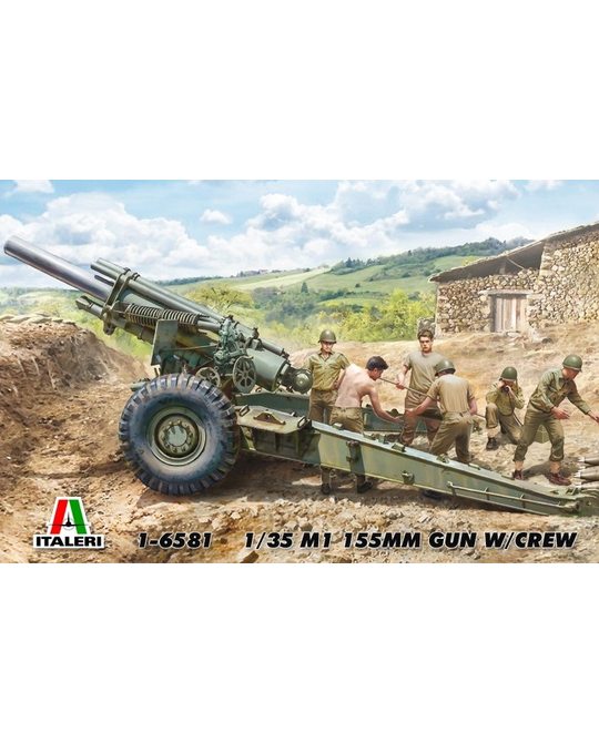 1/35 M1 155mm Gun w/Crew - 1-6581