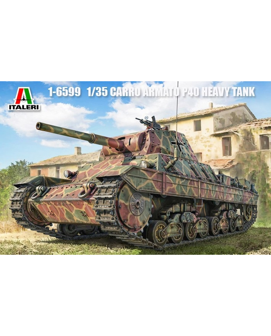 1/35 Carro Armato P40 Heavy Tank - 1-6599