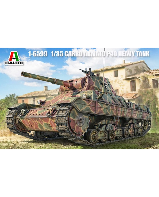 1/35 Carro Armato P40 Heavy Tank - 1-6599