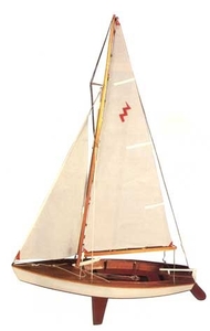 Lightning Sailboat 19inch - 1110-model-kits-Hobbycorner