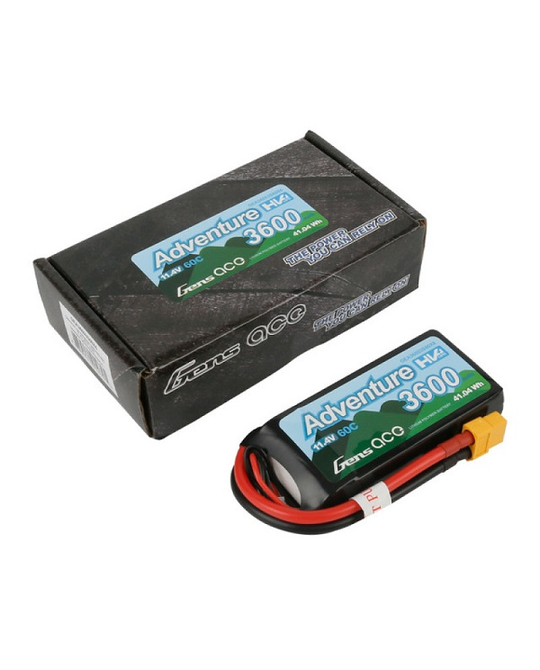 Adventure HV Shorty 3600mAh 3S1P 11.4V 60C w/XT60