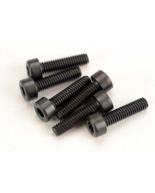 Screws, 2.5x10mm cap-head machine (hex drive) (6) TRX3229