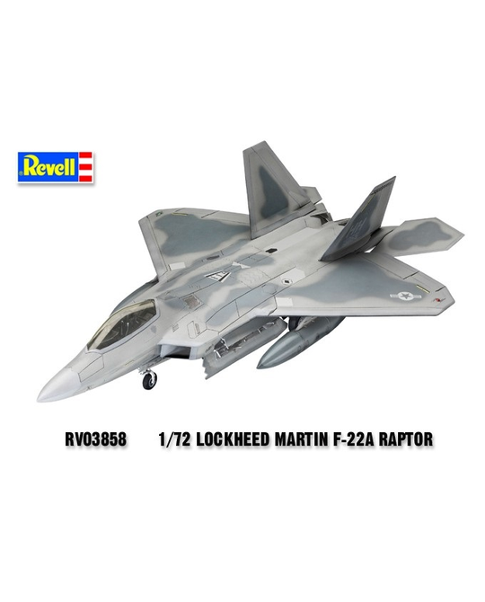 1/72 Lockheed-Martin F-22A Raptor - RV03858