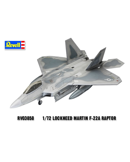 1/72 Lockheed-Martin F-22A Raptor - RV03858