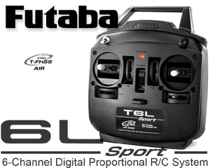 Futaba - 6Ch 6L 2.4GHz R3106GF, Mode 1-radio-gear-Hobbycorner