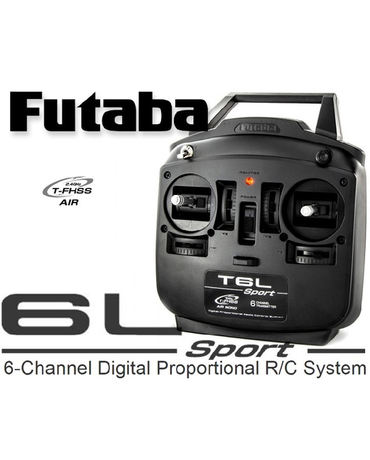 Futaba - 6Ch 6L 2.4GHz R3106GF, Mode 1