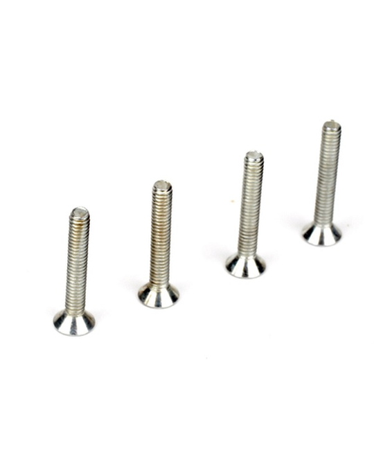 Flat Head Screws, 5-40 x 7/8" (4pc) - LOSA6273