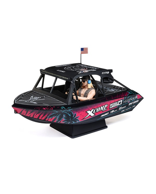 1/6 Jetstream Boat, Brushless 24 Shreddy RTR 