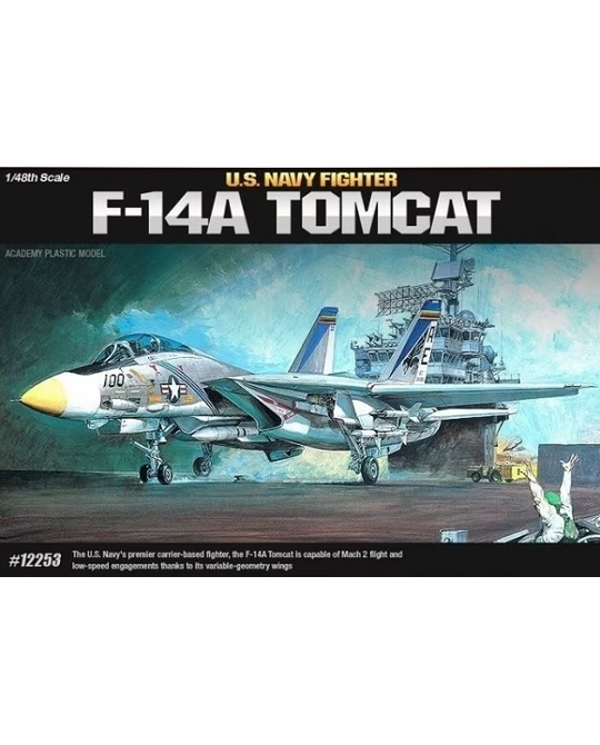 1/48 U.S. Navy Fighter, F-14A Tomcat - 12253