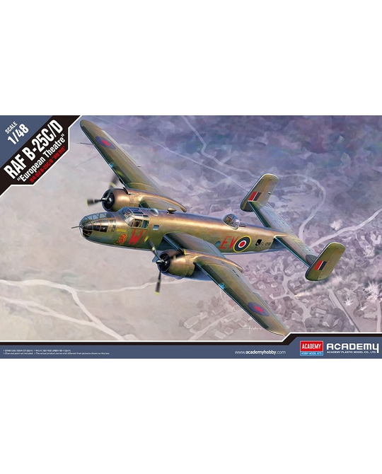 1/48 RAF B-25C/D European Theatre - 12339