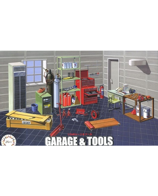 1/24 Garage and Tools Accessory Pack