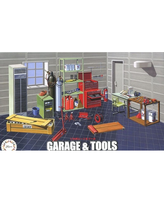 1/24 Garage and Tools Accessory Pack