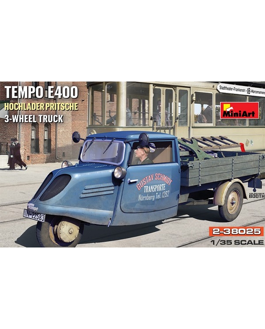1/35 Tempo E400 3-Wheel Truck - 2-38025