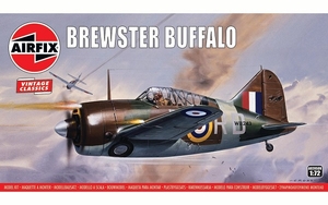 1/72 Brewster Buffalo - A02050V-model-kits-Hobbycorner