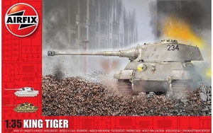 1/35 King Tiger Tank - A1369-model-kits-Hobbycorner