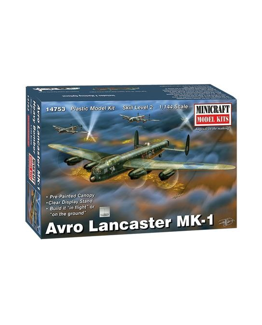 1/144 Avro Lancaster w/ Display Stand - 14753