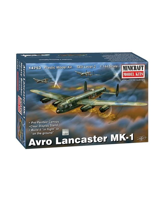 1/144 Avro Lancaster w/ Display Stand - 14753