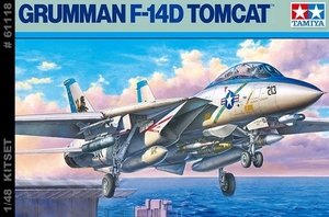1/48 Grumman F-14D Tomcat - 61118-model-kits-Hobbycorner