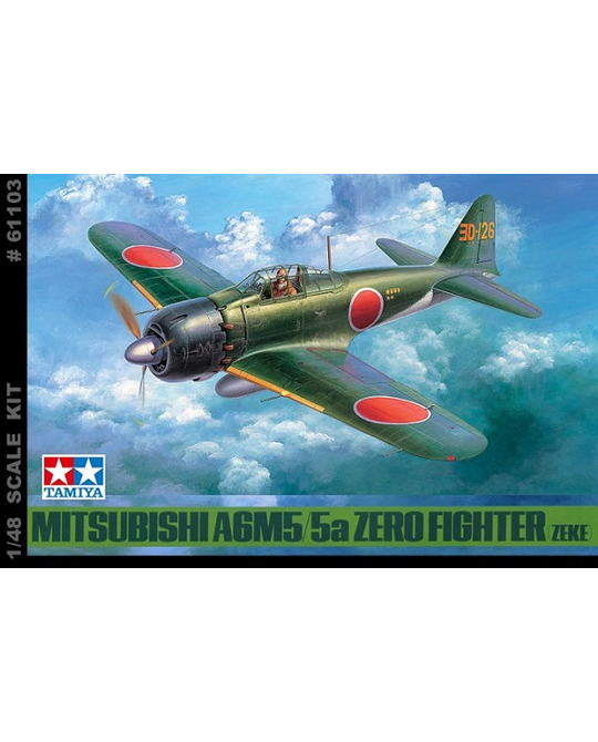 1/48 Mitsubishi A6M5/5a Zero Fighter - 61103