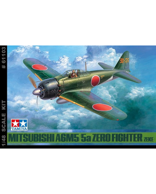 1/48 Mitsubishi A6M5/5a Zero Fighter - 61103