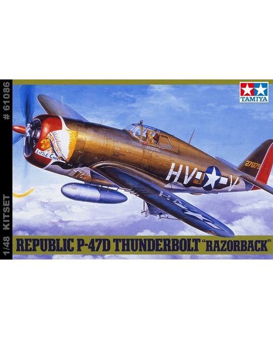 1/48 Republic P-47D Thunderbolt Razorback - 61086 