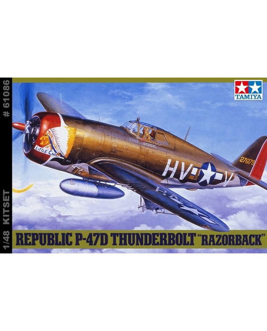 1/48 Republic P-47D Thunderbolt Razorback - 61086 