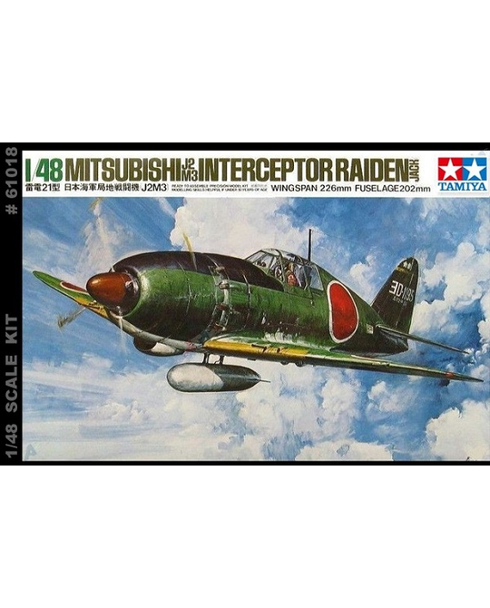 1/48 Mitsubishi J2M3 Interceptor Raiden - 61018