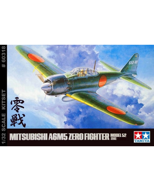 1/32 Mitsubishi A6M5 Zero Fighter, Model 52 - 60318