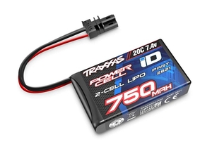 750mAh 7.4V 2-Cell 20C LiPo Battery - 2821-batteries-and-accessories-Hobbycorner