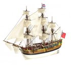 1/65 HMS Endeavour Wooden Model Kit