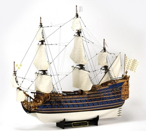 1/72 Soleil Royal Wooden Model Kit-model-kits-Hobbycorner