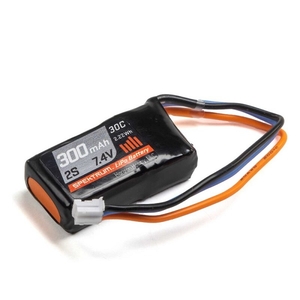 300mAh 2S 7.4V 30C LiPo Battery, PH Connector-batteries-and-accessories-Hobbycorner