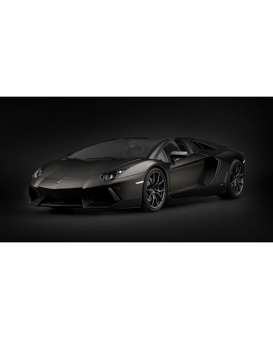 1/8 Lamborghini Aventador Roadster Nero Nemesis Kit