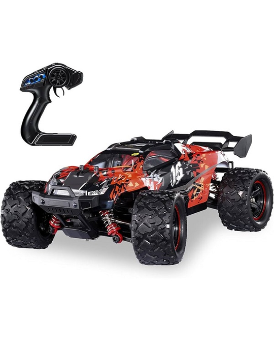 1/18 Lightning Brushless Truggy, Red - HS18421